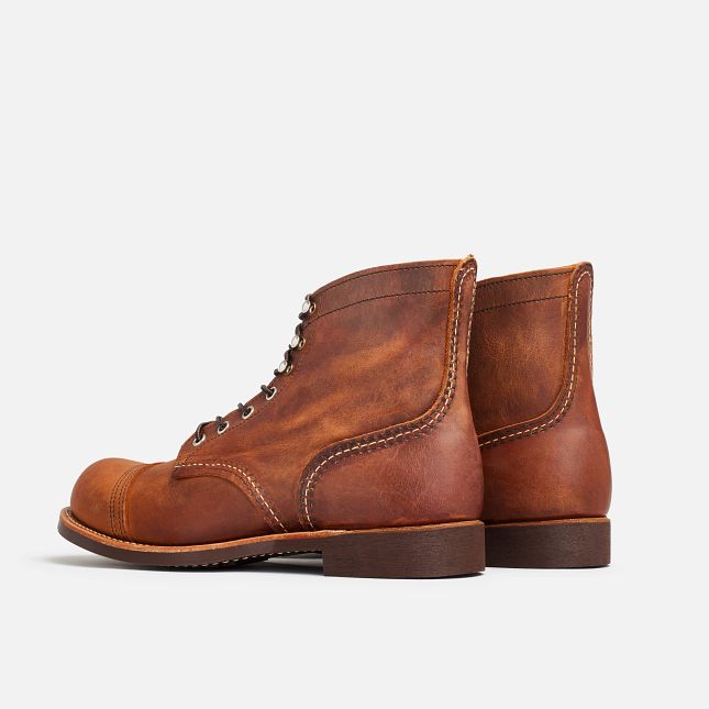 Red Wing 6-Inch in Copper Rough & Tough Leder Heritage Schuhe Herren Kupfer | 7453-WCNFQ