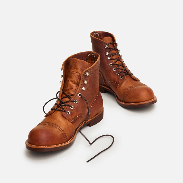 Red Wing 6-Inch in Copper Rough & Tough Leder Heritage Schuhe Herren Kupfer | 7453-WCNFQ