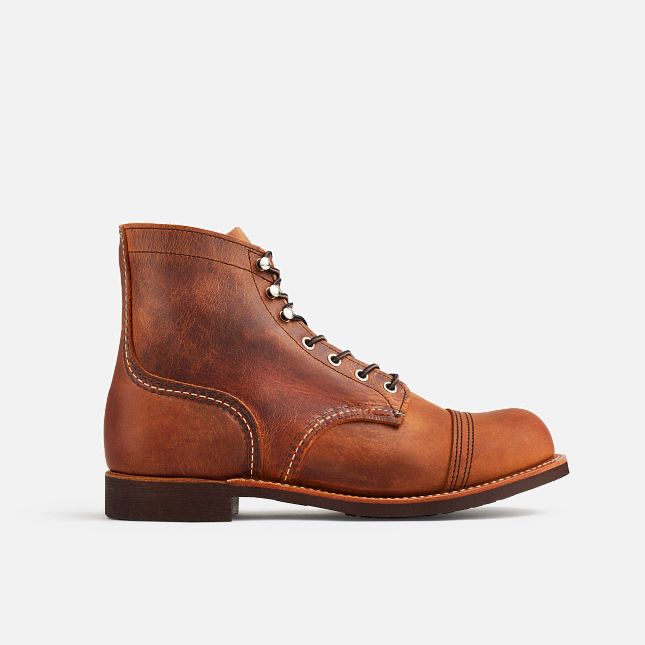 Red Wing 6-Inch in Copper Rough & Tough Leder Heritage Schuhe Herren Kupfer | 7453-WCNFQ