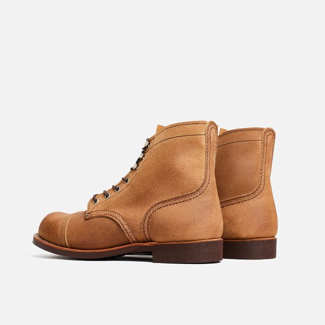 Red Wing 6-Inch in Hawthorne Muleskinner Leder Heritage Schuhe Herren Braun | 0489-WVGDF