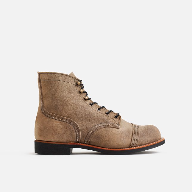 Red Wing 6-inch in Slate Muleskinner Leder Heritage Schuhe Herren Braun | 9317-ZIXWQ