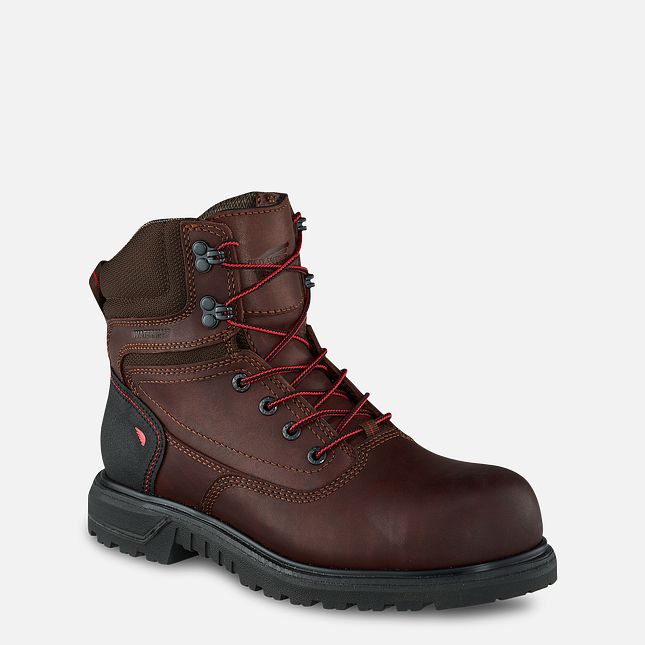 Red Wing Brnr Xp 6-inch Wasserdichte Arbeitsstiefel Damen Braun | 3640-XEGFY