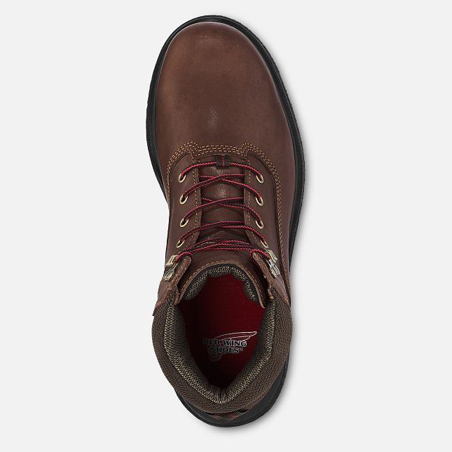 Red Wing Brnr Xp 6-inch Wasserdichte CSA Arbeitsstiefel Herren Braun | 1769-EKBSA