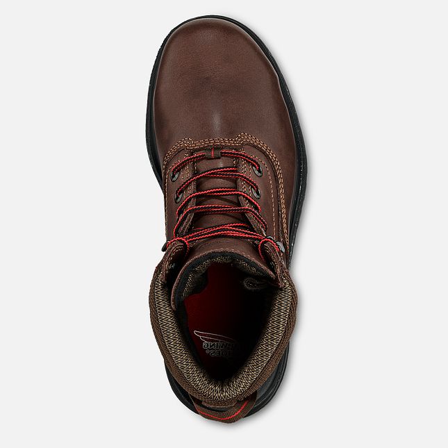 Red Wing Brnr Xp 8-inch Wasserdichte CSA Arbeitsschuhe Damen Braun | 0728-ZUGKC