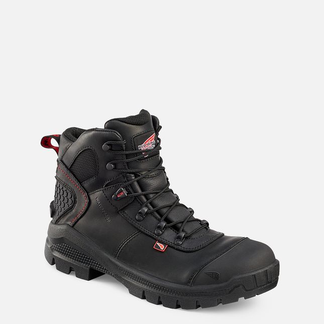 Red Wing Crv™ 6-inch Wasserdichte Schuhe Herren Schwarz | 3218-RPEIX