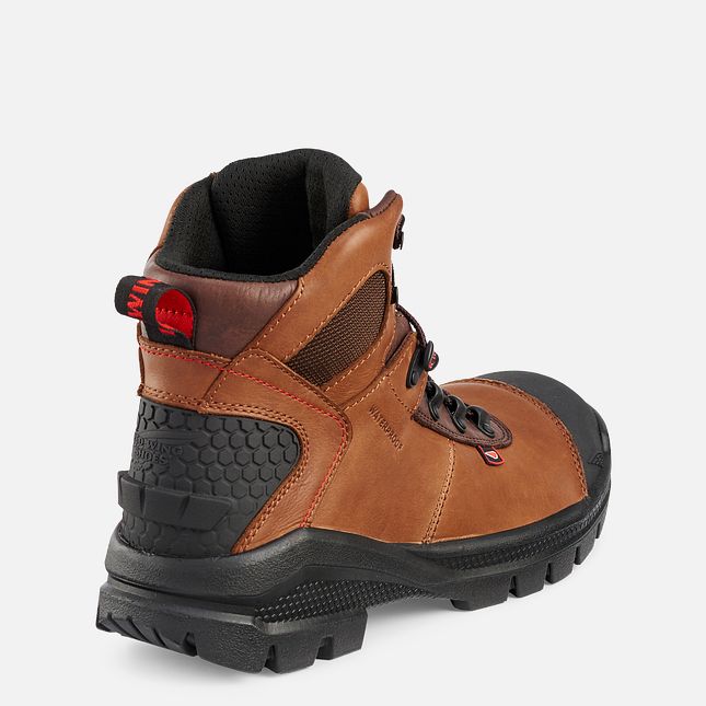 Red Wing Crv™ 6-inch Wasserdichte Schuhe Herren Braun | 9564-ATPZQ