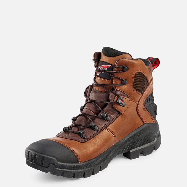 Red Wing Crv™ 6-inch Wasserdichte Sicherheitsschuhe Herren Braun | 7069-DCLIX