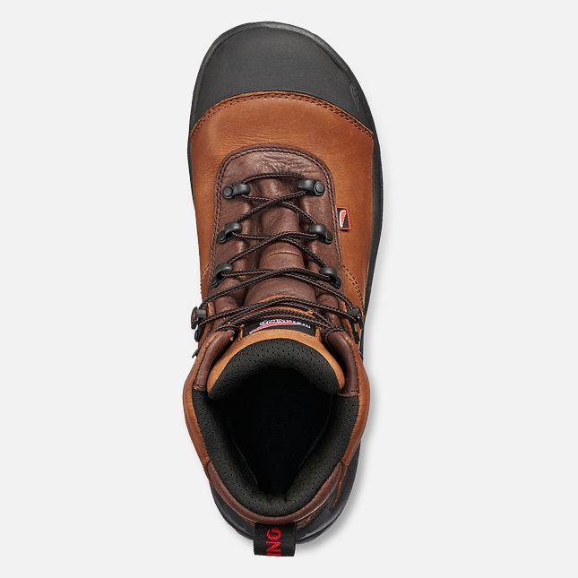 Red Wing Crv™ 6-inch Wasserdichte Sicherheitsschuhe Herren Braun | 7069-DCLIX