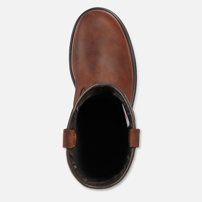 Red Wing Dynaforce® 11-inch Wasserdichte Pull-On Sicherheitsschuhe Herren Braun | 9853-GAEMZ