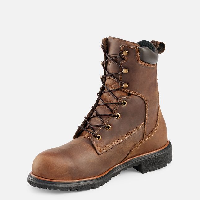 Red Wing Dynaforce® 8-inch Arbeitsstiefel Herren Braun | 4786-RUMZY