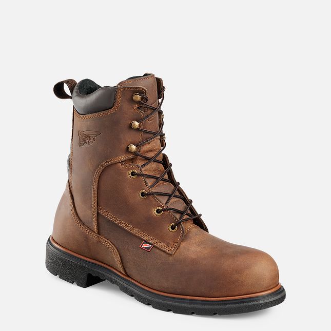 Red Wing Dynaforce® 8-inch Arbeitsstiefel Herren Braun | 4786-RUMZY