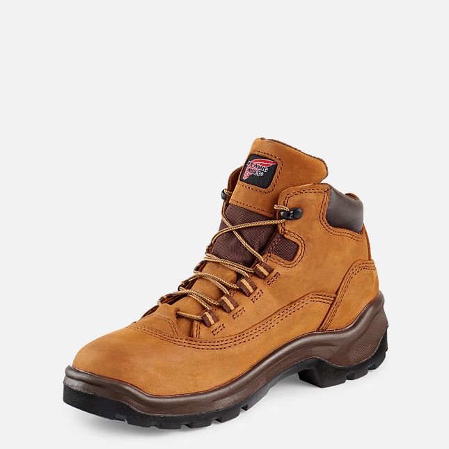 Red Wing Flexbond 5-inch Wasserdichte Arbeitsstiefel Damen Braun | 1036-IAHLQ