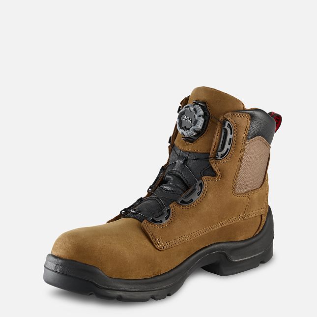 Red Wing Flexbond 6-inch BOA® Wasserdichte Arbeitsstiefel Herren Braun | 7840-OIZBJ