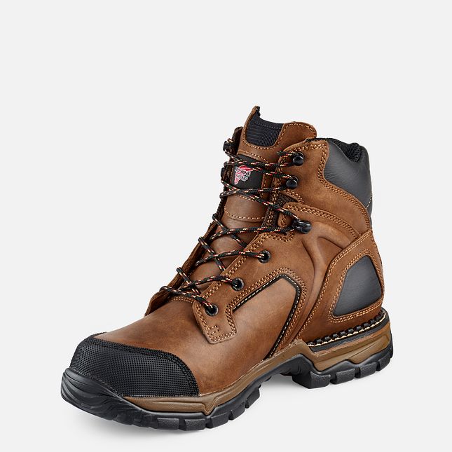 Red Wing Flexforce® 6-inch Wasserdichte Schuhe Herren Braun | 0283-LUBWC