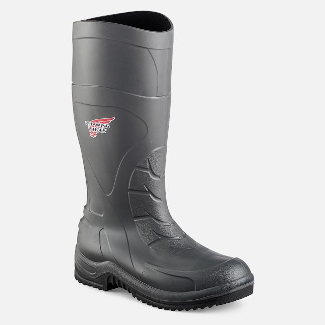 Red Wing Injex™ 17-Inch Wasserdichte Pull-On Arbeitsstiefel Herren Grau | 5641-UISDF