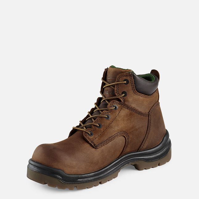 Red Wing King Kappe® 6-inch Arbeitsstiefel Herren Braun | 4690-EHQTG