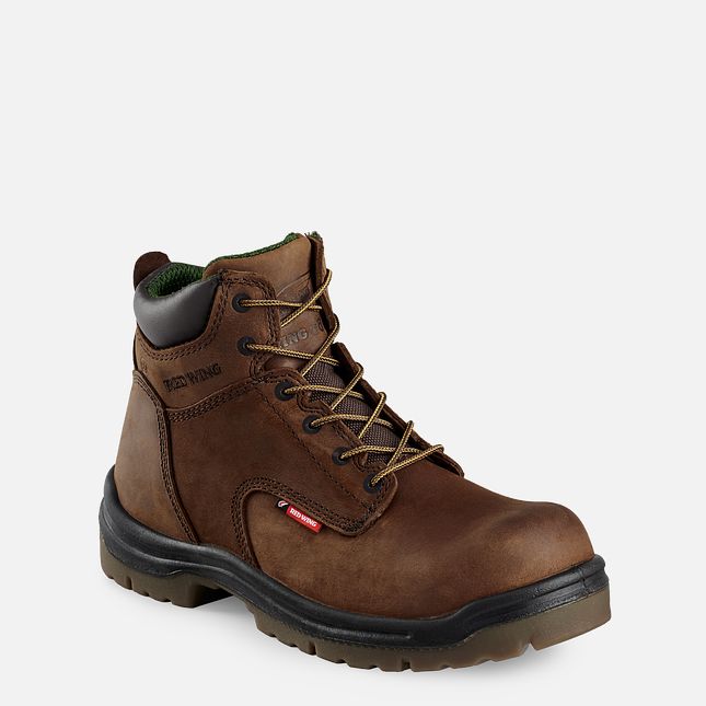 Red Wing King Kappe® 6-inch Arbeitsstiefel Herren Braun | 4690-EHQTG