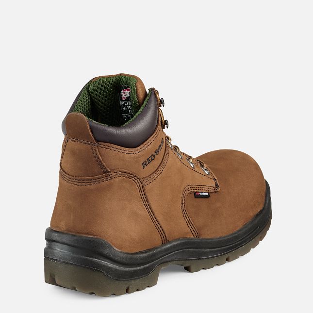 Red Wing King Kappe® 6-inch Insulated, Wasserdichte Arbeitsstiefel Herren Braun | 3296-GVTUC