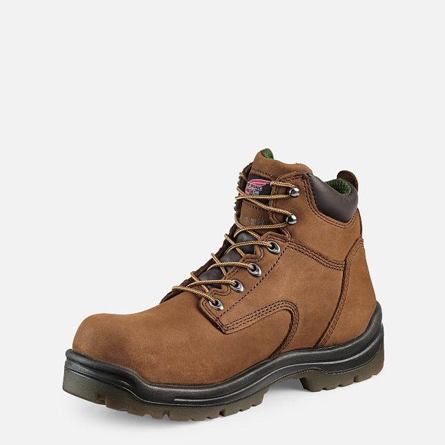 Red Wing King Kappe® 6-inch Insulated, Wasserdichte Arbeitsstiefel Herren Braun | 3296-GVTUC