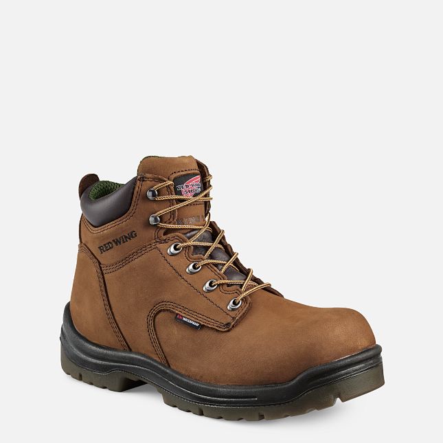 Red Wing King Kappe® 6-inch Insulated, Wasserdichte Arbeitsstiefel Herren Braun | 3296-GVTUC