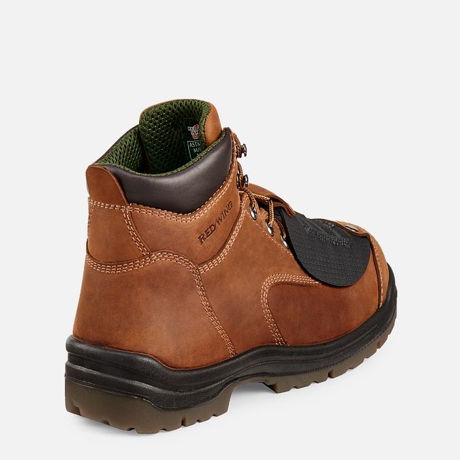 Red Wing King Kappe® 6-inch Metguard Arbeitsstiefel Herren Braun | 9768-APVDG