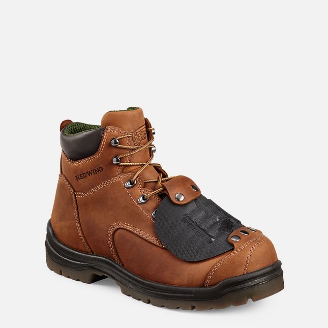 Red Wing King Kappe® 6-inch Metguard Arbeitsstiefel Herren Braun | 9768-APVDG