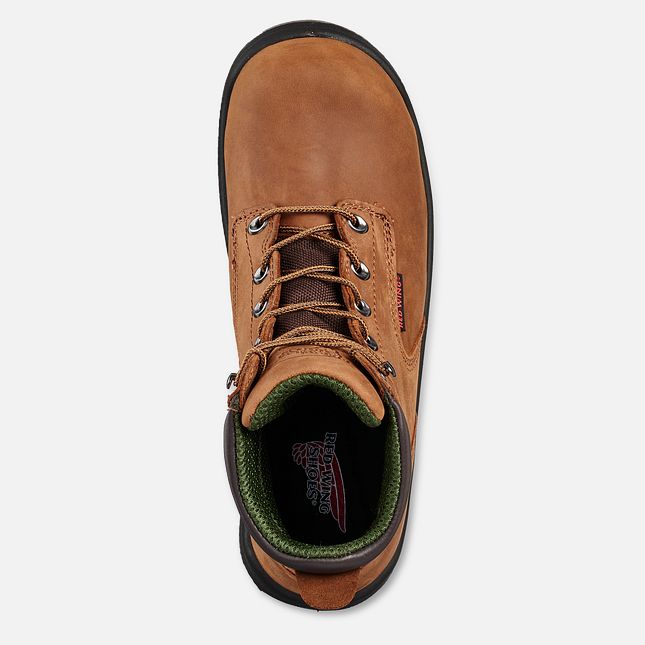 Red Wing King Kappe® 6-inch Sicherheitsschuhe Herren Braun | 4208-HYSZR