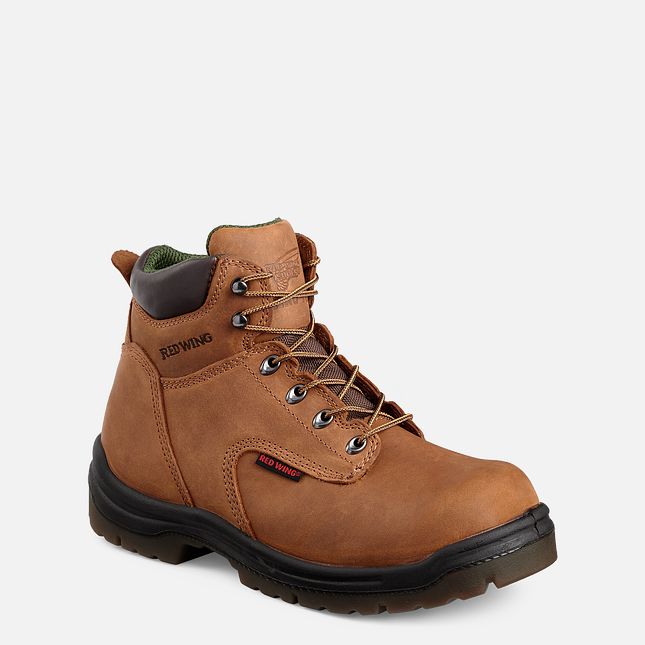 Red Wing King Kappe® 6-inch Sicherheitsschuhe Herren Braun | 4208-HYSZR