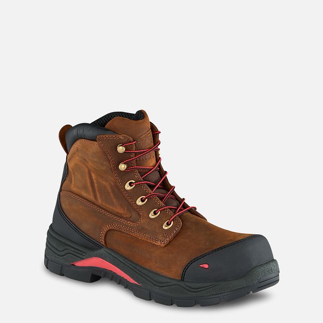 Red Wing King Kappe® Adc 6-inch Wasserdichte Schuhe Herren Braun | 4029-EKYNG