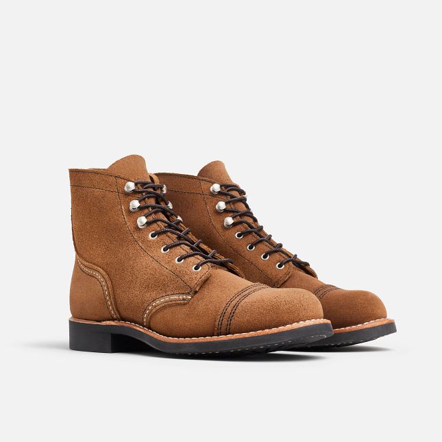 Red Wing Kurzes in Clove Acampo Leder Heritage Schuhe Damen Braun | 6270-LMXDH