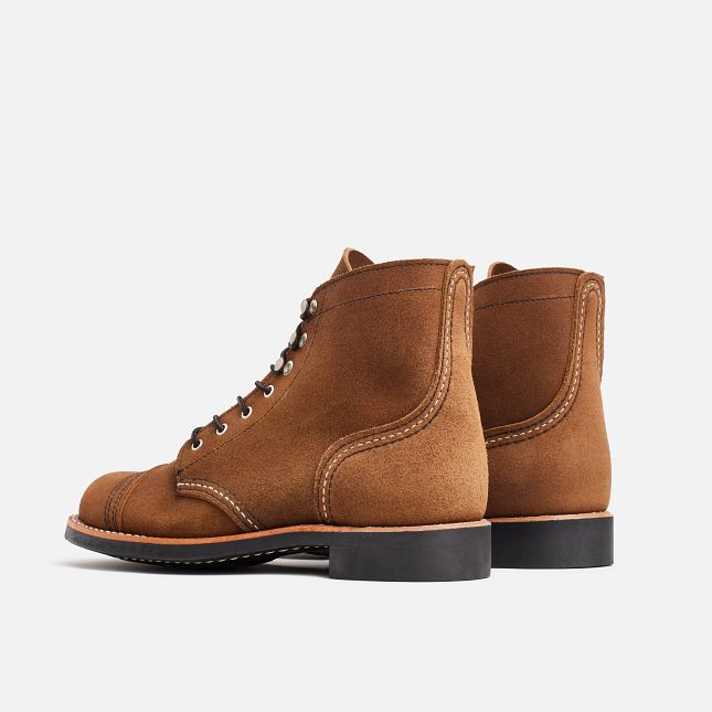 Red Wing Kurzes in Clove Acampo Leder Heritage Schuhe Damen Braun | 6270-LMXDH