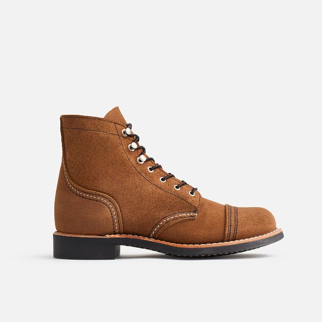 Red Wing Kurzes in Clove Acampo Leder Heritage Schuhe Damen Braun | 6270-LMXDH