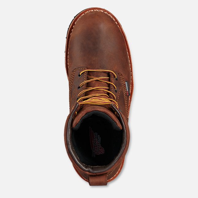 Red Wing Loggermax 9-inch Insulated, Wasserdichte Sicherheitsschuhe Herren Braun | 3617-AZWSG