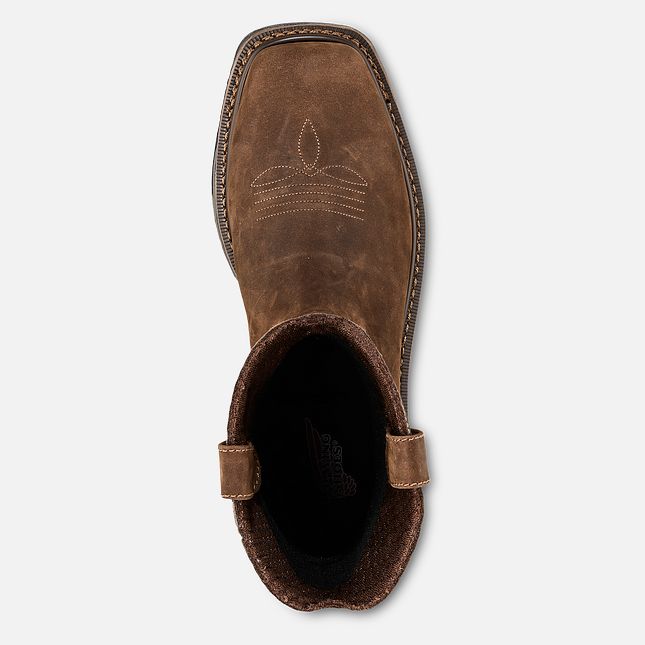 Red Wing Rio Flex 11-inch, Pull-On Wasserdichte Schuhe Herren Braun | 8612-LPFJM