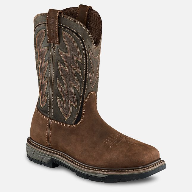 Red Wing Rio Flex 11-inch, Pull-On Wasserdichte Schuhe Herren Braun | 8612-LPFJM