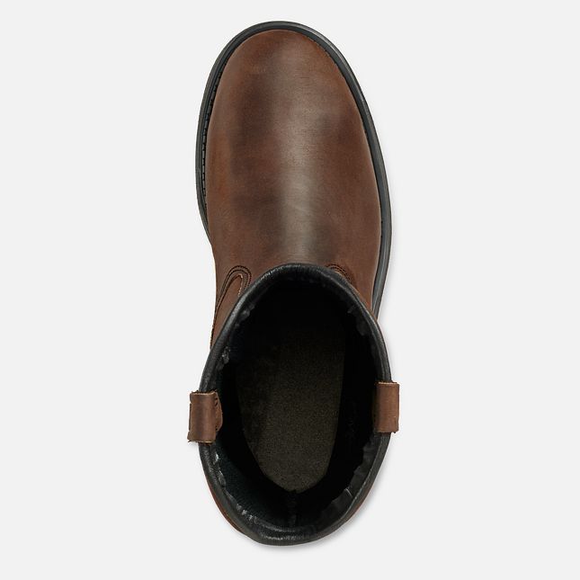 Red Wing Supersole® 11-inch Wasserdichte Metguard Pull-On Sicherheitsschuhe Herren Braun | 7068-EBOST