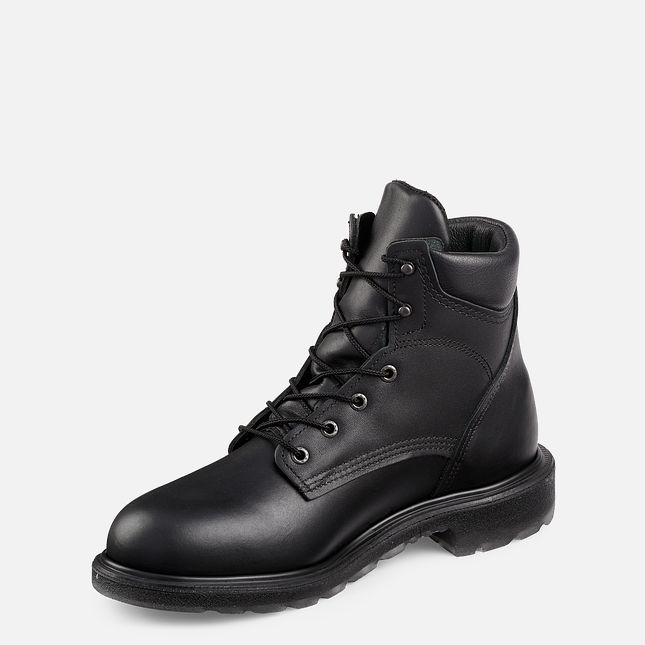 Red Wing Supersole® 2.0 6-inch Arbeitsstiefel Herren Schwarz | 0476-RQKUW