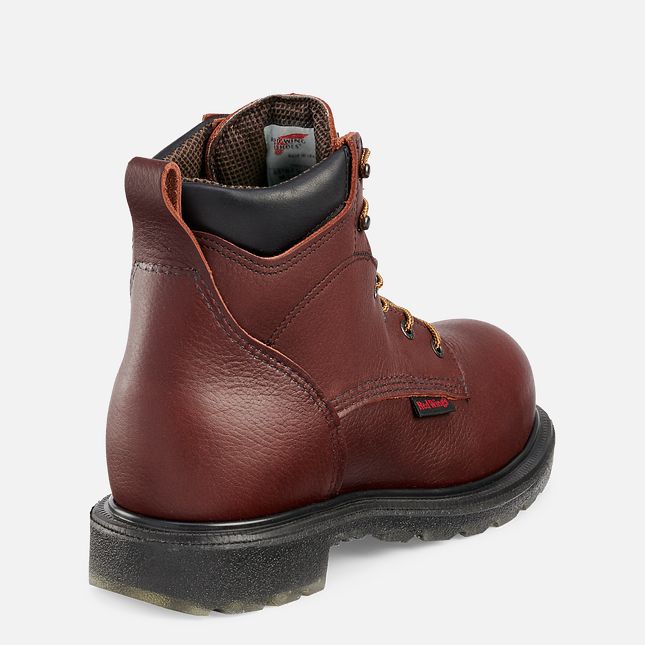 Red Wing Supersole® 2.0 6-inch Wasserdichte CSA Sicherheitsschuhe Herren Braun | 9861-MBZNL