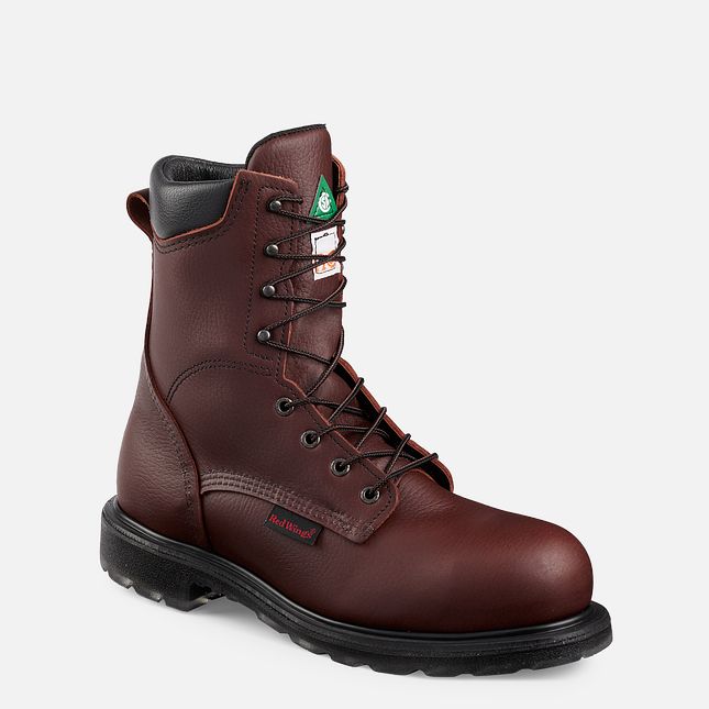 Red Wing Supersole® 2.0 8-inch CSA Arbeitsstiefel Herren Braun | 0186-GEDNR