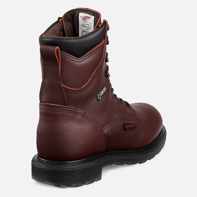 Red Wing Supersole® 2.0 8-inch Insulated, Wasserdichte Arbeitsstiefel Herren Braun | 1365-HTMJR