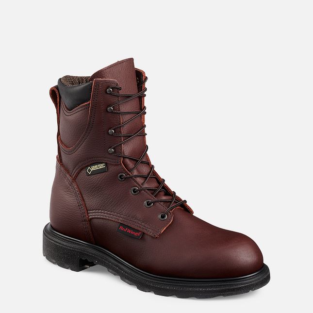 Red Wing Supersole® 2.0 8-inch Insulated, Wasserdichte Arbeitsstiefel Herren Braun | 1365-HTMJR