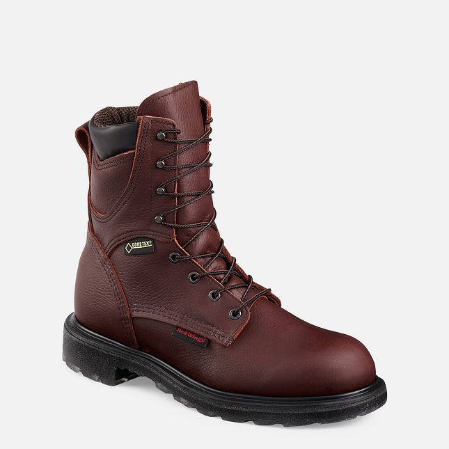 Red Wing Supersole® 2.0 8-inch Wasserdichte Arbeitsstiefel Herren Braun | 0954-JDGLK