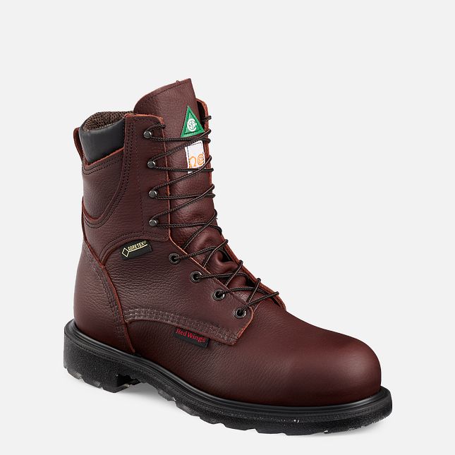 Red Wing Supersole® 2.0 8-inch Wasserdichte CSA Arbeitsstiefel Herren Braun | 9854-GPWHK