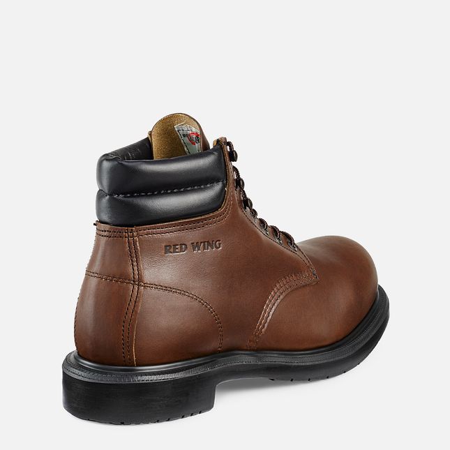 Red Wing Supersole® 6-inch Arbeitsstiefel Herren Braun | 9821-FYUNT