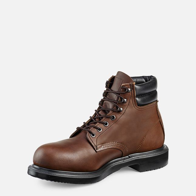 Red Wing Supersole® 6-inch Arbeitsstiefel Herren Braun | 9821-FYUNT