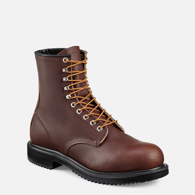 Red Wing Supersole® 8-inch Arbeitsstiefel Herren Braun | 7382-QMJLZ