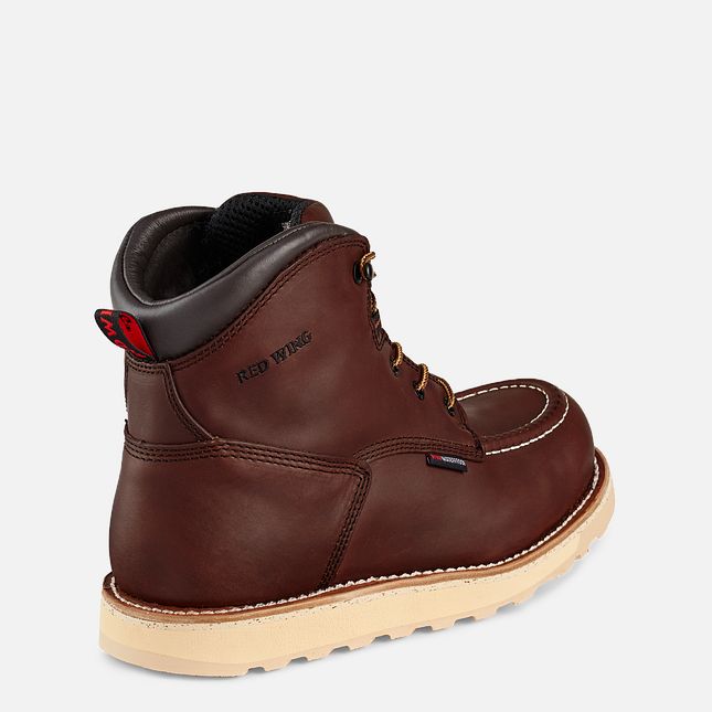 Red Wing Traction Tred 6-inch Wasserdichte Arbeitsstiefel Herren Braun | 1705-RDSEM