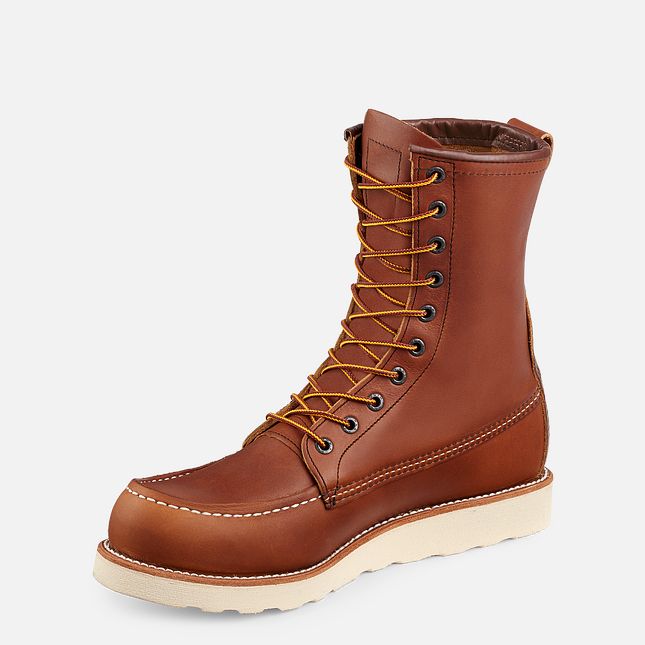 Red Wing Traction Tred 8-inch Arbeitsstiefel Herren Braun | 5086-FXERO