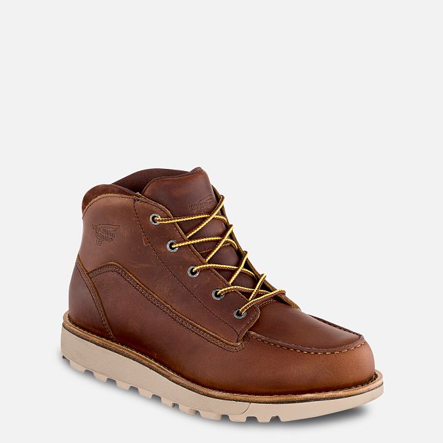 Red Wing Traction Tred Lite Chukka Wasserdichte Schuhe Herren Braun | 8063-UFTEG