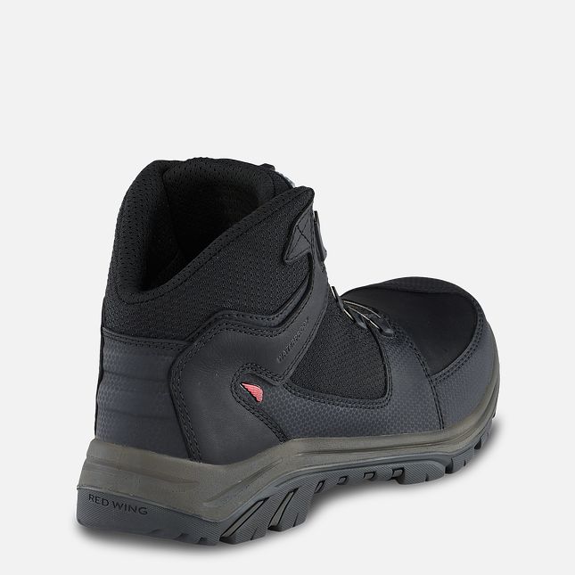 Red Wing Tradesman 5-inch Hiker Wasserdichte Schuhe Herren Schwarz | 6394-WXRSI